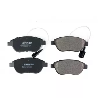 Jeu de 4 plaquettes de frein avant Dr!ve+ DP1010.10.1092