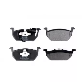 Jeu de 4 plaquettes de frein avant Dr!ve+ DP1010.10.1103