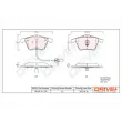 Jeu de 4 plaquettes de frein avant Dr!ve+ DP1010.10.1120 - Visuel 3