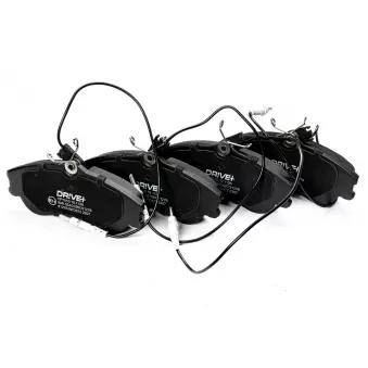 Jeu de 4 plaquettes de frein avant Dr!ve+ DP1010.10.1126