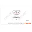 Jeu de 4 plaquettes de frein avant Dr!ve+ DP1010.10.1126 - Visuel 3