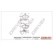 Jeu de 4 plaquettes de frein avant Dr!ve+ DP1010.10.1135 - Visuel 3