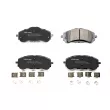 Jeu de 4 plaquettes de frein avant Dr!ve+ DP1010.10.1219 - Visuel 2