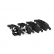 Jeu de 4 plaquettes de frein avant Dr!ve+ DP1010.10.1221 - Visuel 2