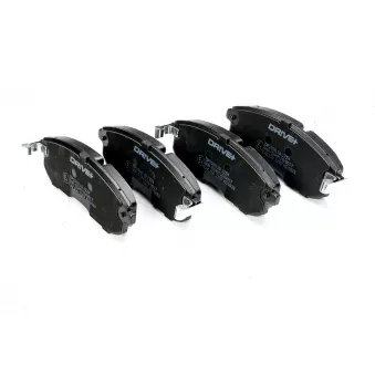 Jeu de 4 plaquettes de frein avant Dr!ve+ DP1010.10.1224