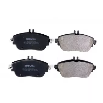 Jeu de 4 plaquettes de frein avant Dr!ve+ DP1010.10.1229