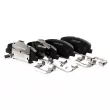 Jeu de 4 plaquettes de frein avant Dr!ve+ DP1010.10.1252 - Visuel 1