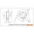 Jeu de 2 disques de frein arrière Dr!ve+ DP1010.11.0091 - Visuel 3