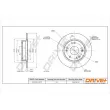 Jeu de 2 disques de frein arrière Dr!ve+ DP1010.11.0273 - Visuel 3