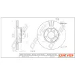 Jeu de 2 disques de frein avant Dr!ve+ DP1010.11.0336 - Visuel 3