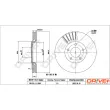 Jeu de 2 disques de frein avant Dr!ve+ DP1010.11.0368 - Visuel 3