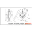 Jeu de 2 disques de frein avant Dr!ve+ DP1010.11.0371 - Visuel 3
