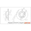 Jeu de 2 disques de frein avant Dr!ve+ DP1010.11.0513 - Visuel 3