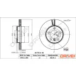 Jeu de 2 disques de frein avant Dr!ve+ DP1010.11.0633 - Visuel 3
