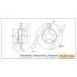 Jeu de 2 disques de frein avant Dr!ve+ DP1010.11.0823 - Visuel 3