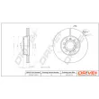 Jeu de 2 disques de frein arrière Dr!ve+ DP1010.11.0853 - Visuel 3