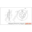 Jeu de 2 disques de frein avant Dr!ve+ DP1010.11.0854 - Visuel 3