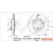 Jeu de 2 disques de frein avant Dr!ve+ DP1010.11.1630 - Visuel 3