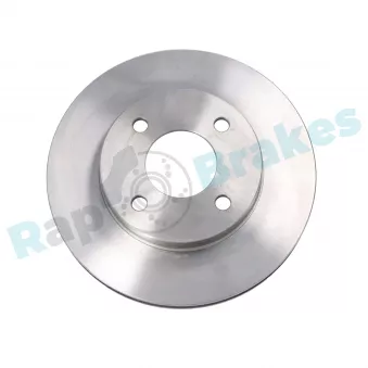 Jeu de 2 disques de frein avant RAP BRAKES