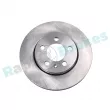 Jeu de 2 disques de frein arrière RAP BRAKES R-D1020 - Visuel 1