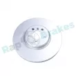 Disque de frein avant gauche (à l'unité) RAP BRAKES R-D1107C - Visuel 1