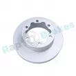 Jeu de 2 disques de frein arrière RAP BRAKES R-D1134C - Visuel 1