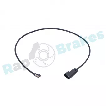 Contact d'avertissement, usure des plaquettes de frein RAP BRAKES R-G0236