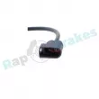 Contact d'avertissement, usure des plaquettes de frein RAP BRAKES R-G0236 - Visuel 2
