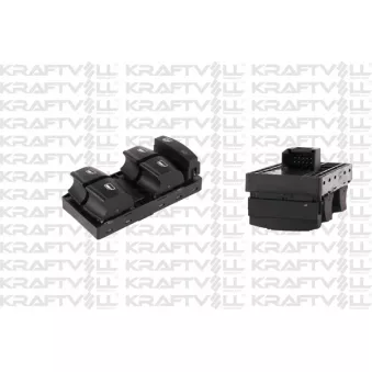Interrupteur, lève-vitre avant gauche KRAFTVOLL GERMANY 04050036