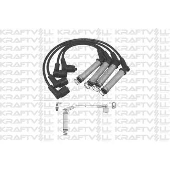 Kit de câbles d'allumage KRAFTVOLL GERMANY 05070228