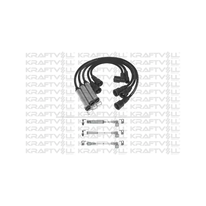 Kit de câbles d'allumage KRAFTVOLL GERMANY 05070310