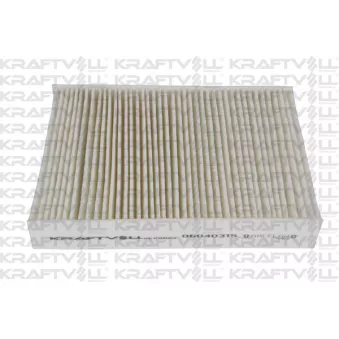 Filtre, air de l'habitacle KRAFTVOLL GERMANY