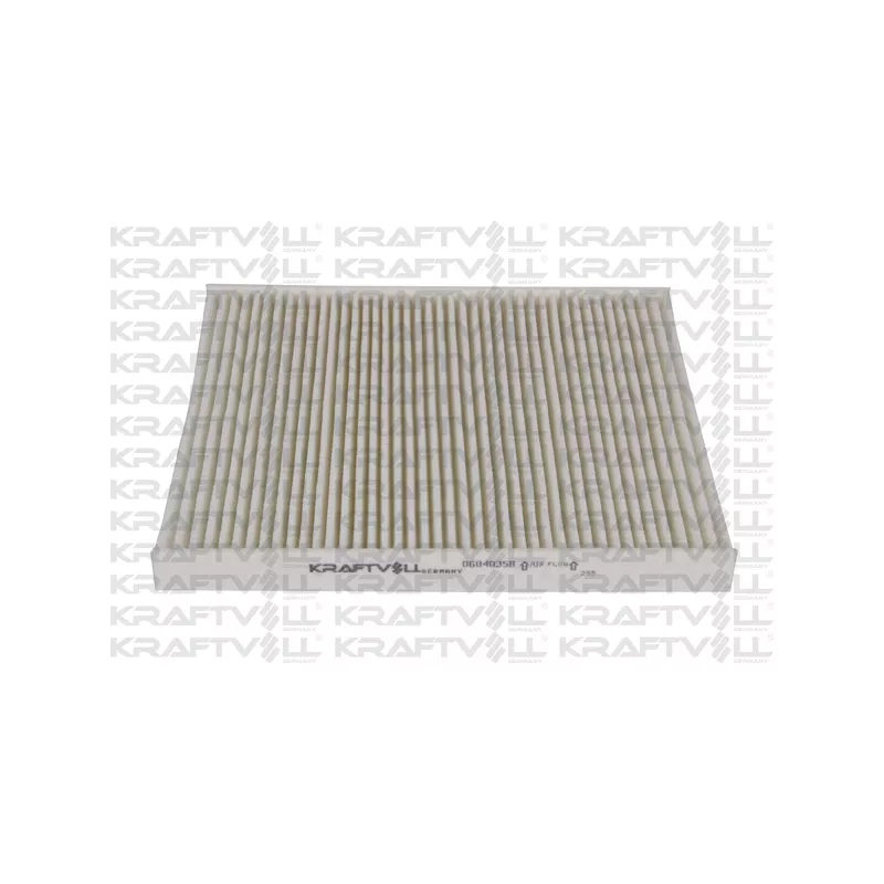 Filtre, air de l'habitacle KRAFTVOLL GERMANY 06040358