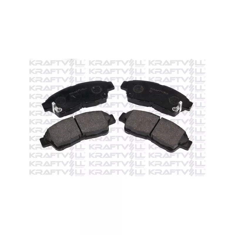 Jeu de 4 plaquettes de frein avant KRAFTVOLL GERMANY 07010010