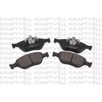 Jeu de 4 plaquettes de frein avant KRAFTVOLL GERMANY 07010116