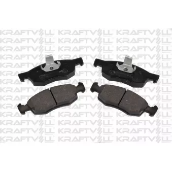 Jeu de 4 plaquettes de frein avant KRAFTVOLL GERMANY