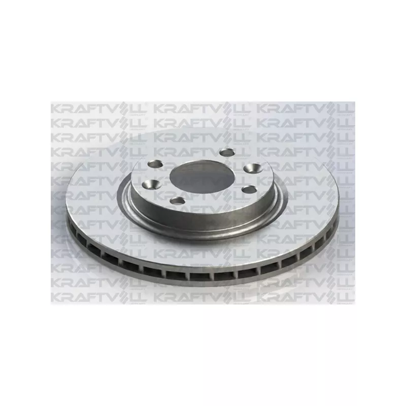 Jeu de 2 disques de frein avant KRAFTVOLL GERMANY 07040001