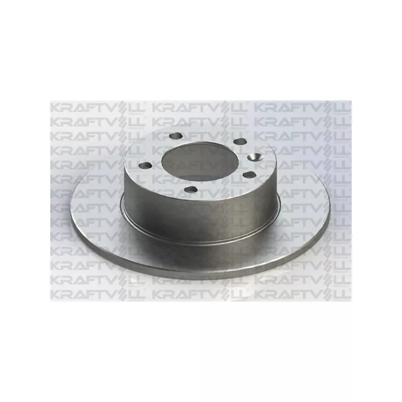 Jeu de 2 disques de frein arrière KRAFTVOLL GERMANY 07040006