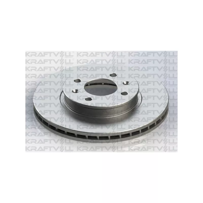 Jeu de 2 disques de frein avant KRAFTVOLL GERMANY 07040008