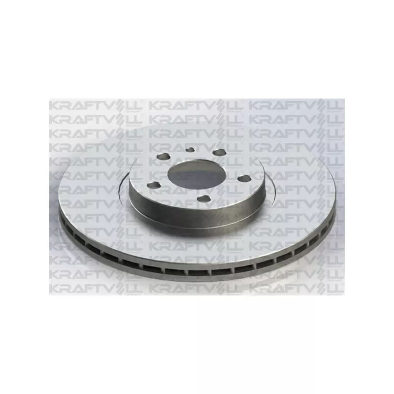 Jeu de 2 disques de frein avant KRAFTVOLL GERMANY 07040009