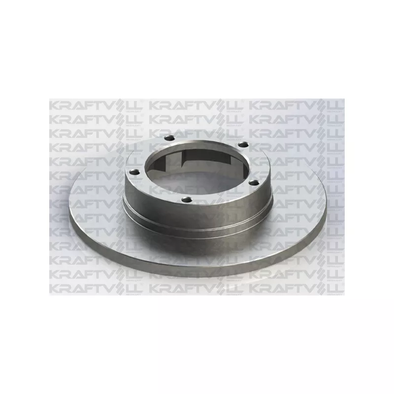 Jeu de 2 disques de frein avant KRAFTVOLL GERMANY 07040011