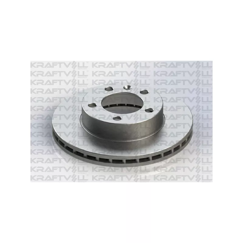 Jeu de 2 disques de frein avant KRAFTVOLL GERMANY 07040013