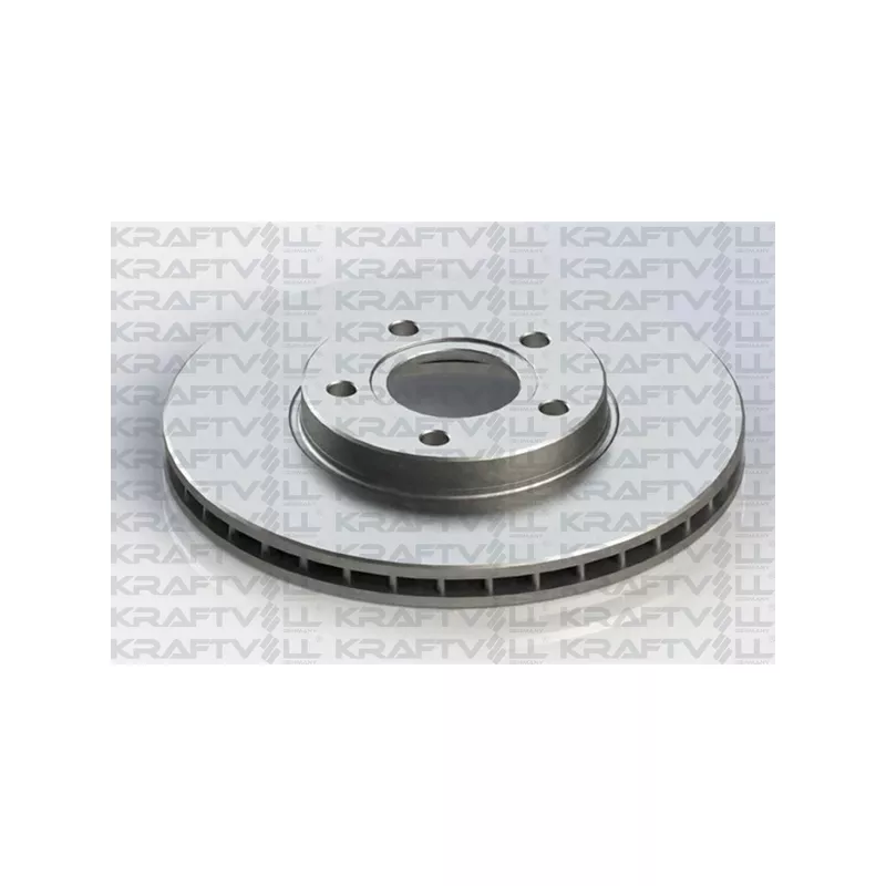 Jeu de 2 disques de frein avant KRAFTVOLL GERMANY 07040014