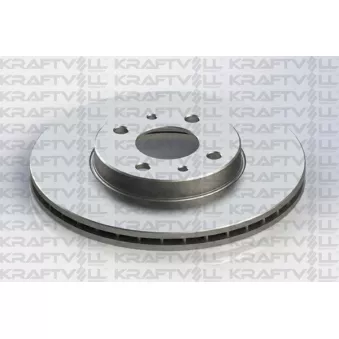 Jeu de 2 disques de frein avant KRAFTVOLL GERMANY