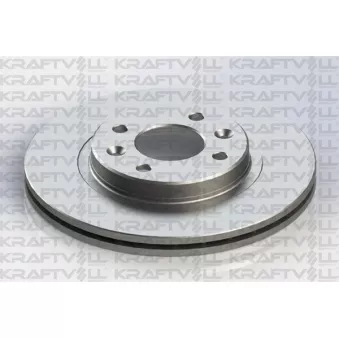 Jeu de 2 disques de frein avant KRAFTVOLL GERMANY 07040017
