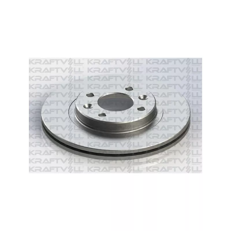 Jeu de 2 disques de frein avant KRAFTVOLL GERMANY 07040017