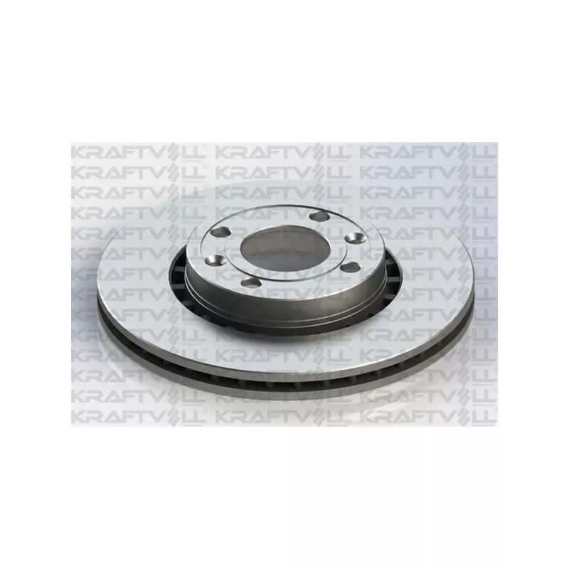 Jeu de 2 disques de frein avant KRAFTVOLL GERMANY 07040019