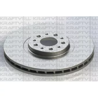 Jeu de 2 disques de frein avant KRAFTVOLL GERMANY