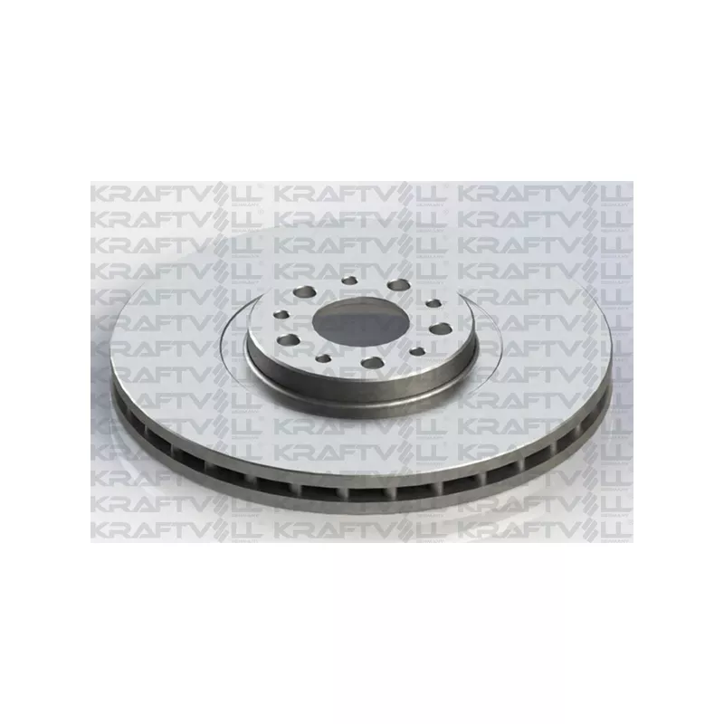 Jeu de 2 disques de frein avant KRAFTVOLL GERMANY 07040024