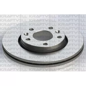 Jeu de 2 disques de frein avant KRAFTVOLL GERMANY 07040027